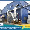 Lắp đặt hệ thống xử lý khí thải nhựa ép tại nhà máy bao bì Thái Dương