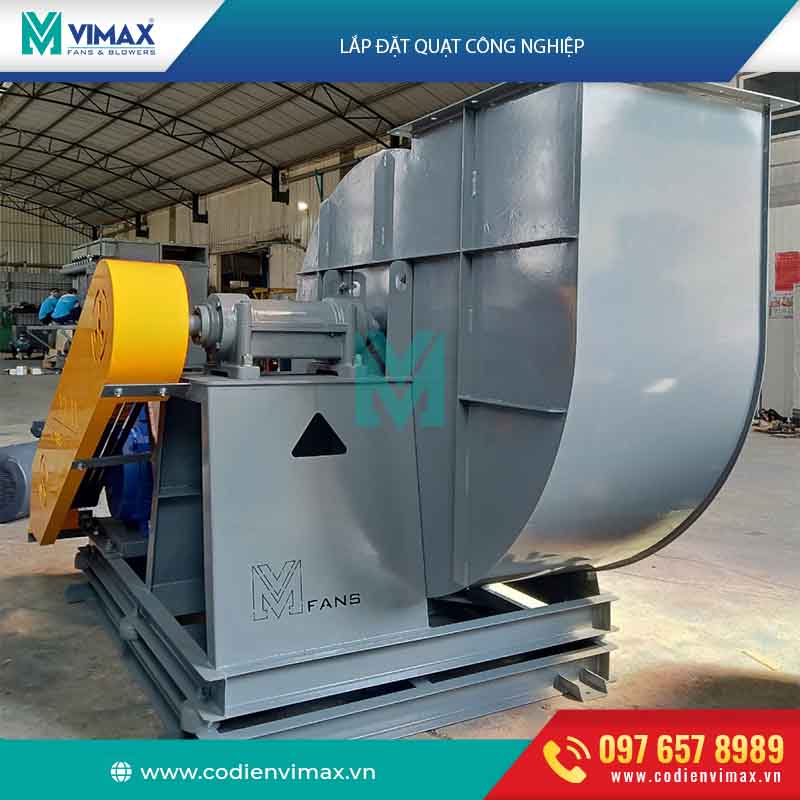 cơ điện Vimax sản xuất, lắp đặt quạt công nghiệp