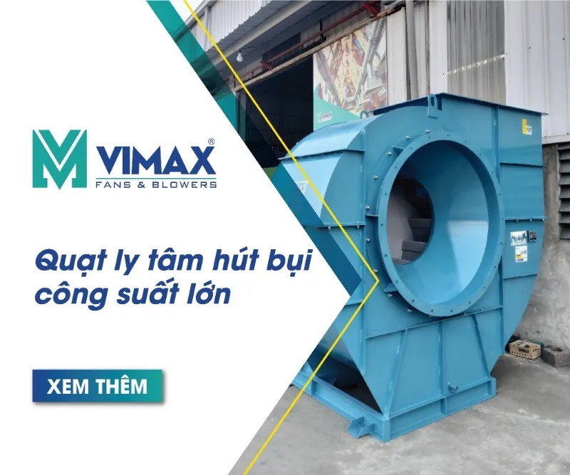 Quạt ly tâm hút bụi công suất lớn 1 quat ly tam hut bui cong suat lon 119 11zon