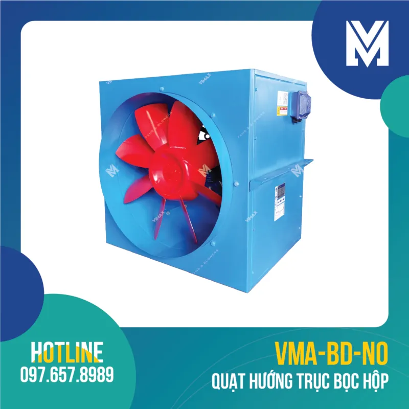 Cách lựa chọn quạt hút bụi phòng sơn 4 quat huong truc boc hop vma bd no