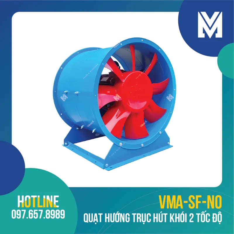 Cách lựa chọn quạt hút bụi phòng sơn 2 quat huong truc hut khoi hai toc do vma sf no