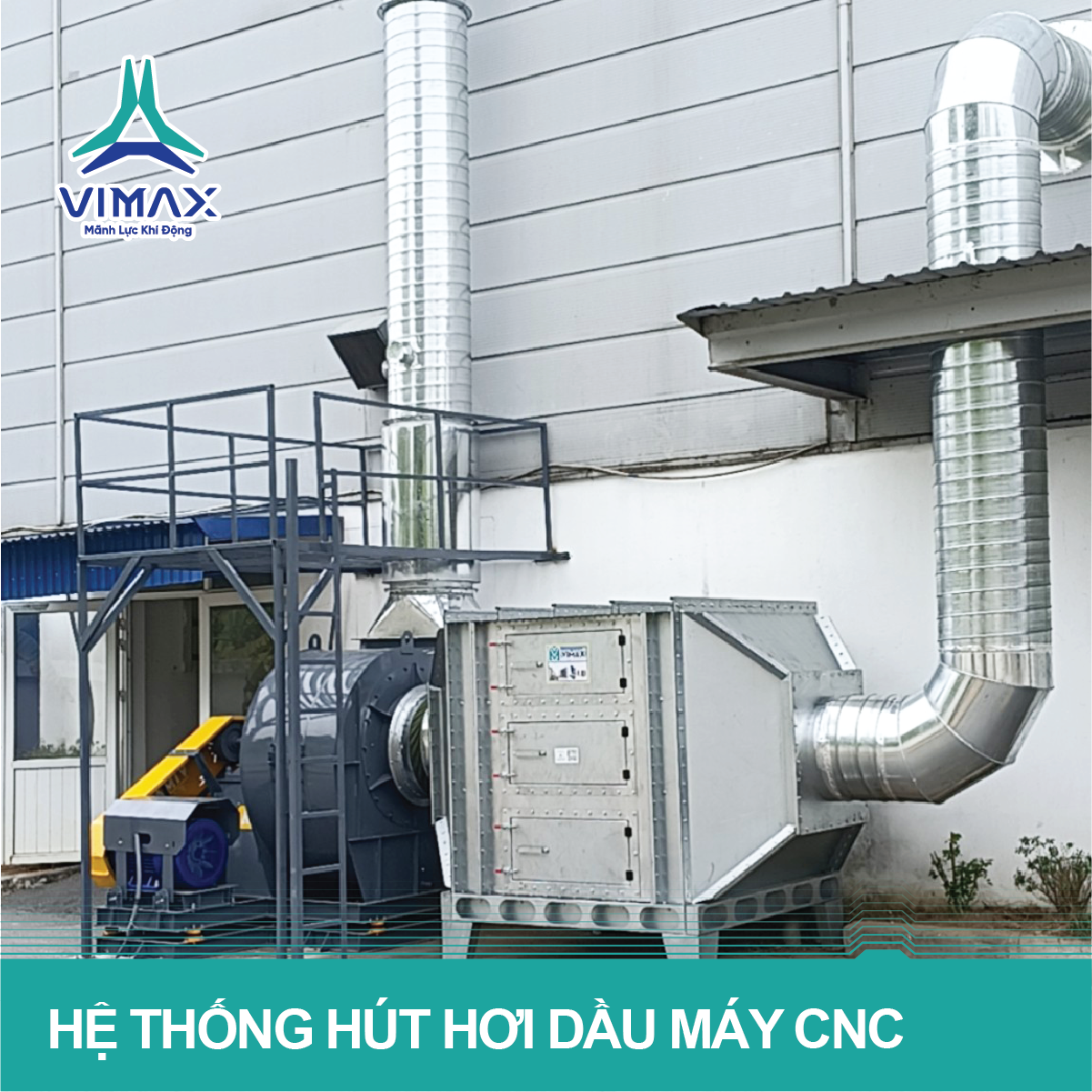 HỆ THỐNG HÚT HƠI DẦU MÁY CNC
