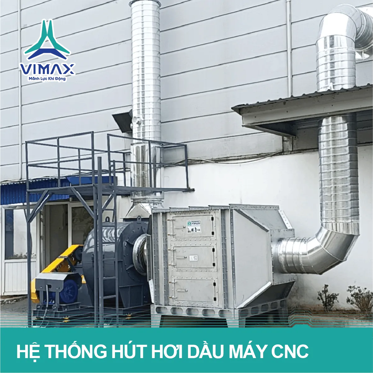 HỆ THỐNG HÚT HƠI DẦU MÁY CNC