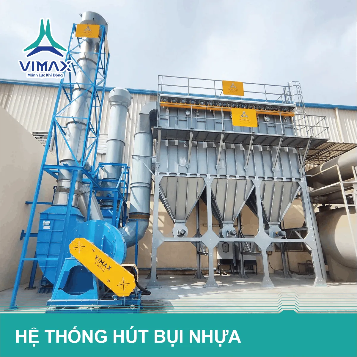 HỆ THỐNG HÚT BỤI HẠT NHỰA