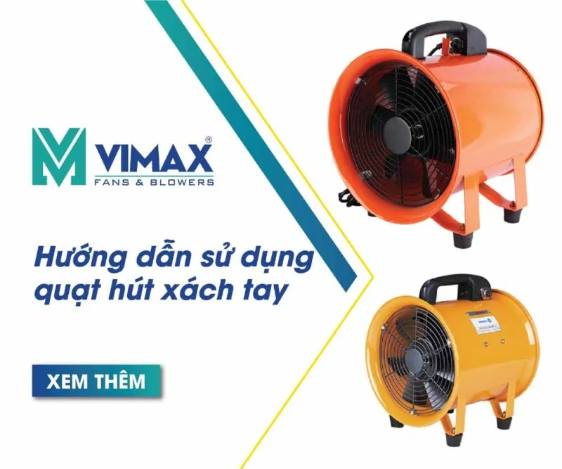 huong dan su dung quat hut xach tay