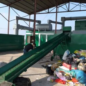 he thong xu ly khi thai lo dot rac