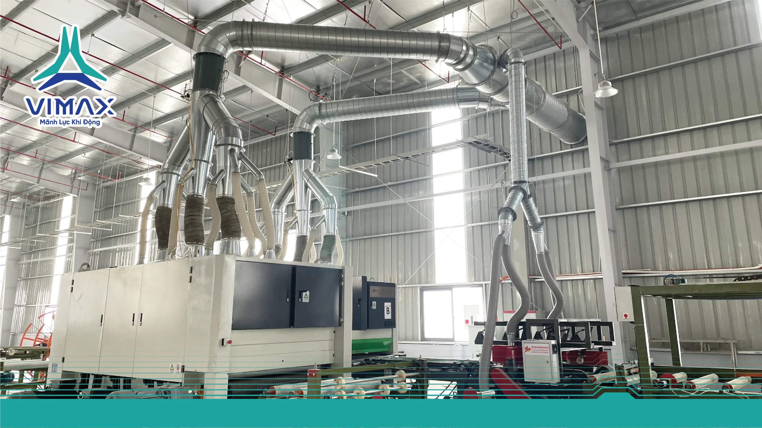 Hệ thống hút bụi xưởng gỗ