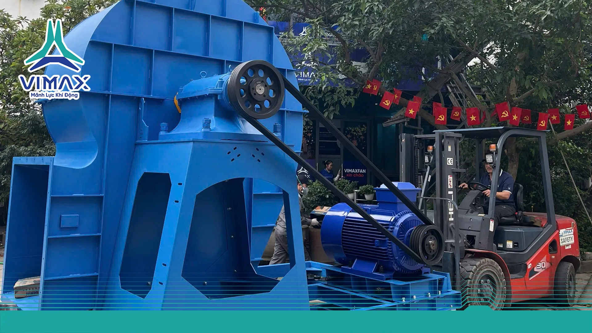 Quạt hút bụi 110kW