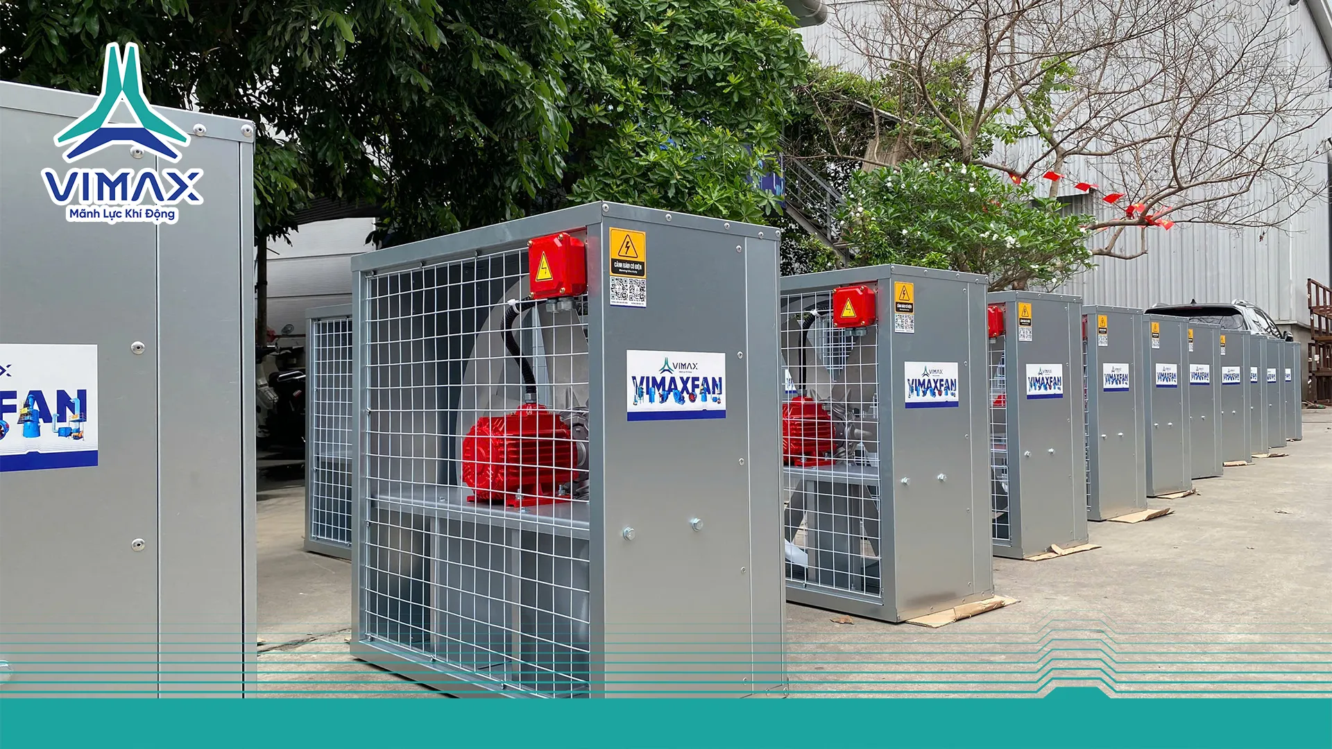 Quạt vuông trực tiếp 