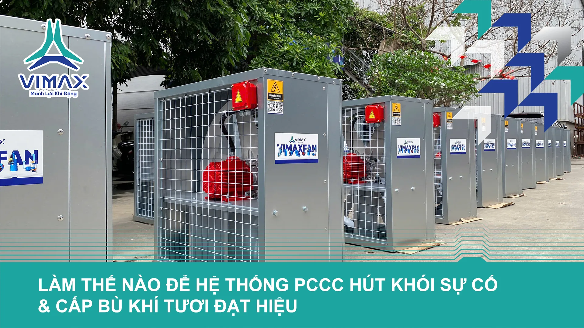 Quạt vuông trực tiếp